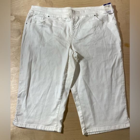 Terra & Sky Jean Capris 2X (20W-22W) (EO) - Picture 1 of 15